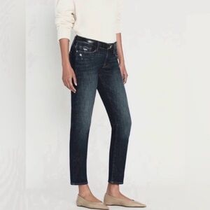 Frame Denim Le Garcon Crop Jean in Covant 27
